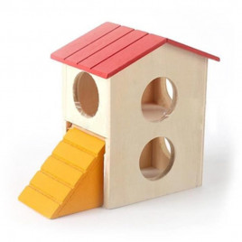 EuroGold No:115 Ahşap Hamster Evi | Hamster Oyuncak Ve Çark EuroGold No:115 Ahşap Hamster Evi | Hamster Oyuncak Ve Çark