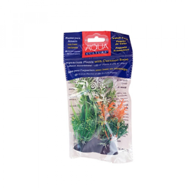 EuroGold Plastik Bitki 4-6 İnch | Akvaryum Yapay Bitki