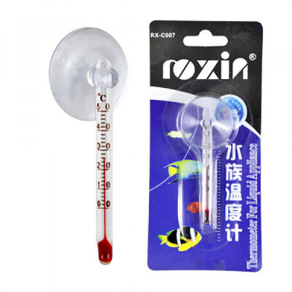 EuroGold Cam Termometre İnce | Akvaryum Derecesi