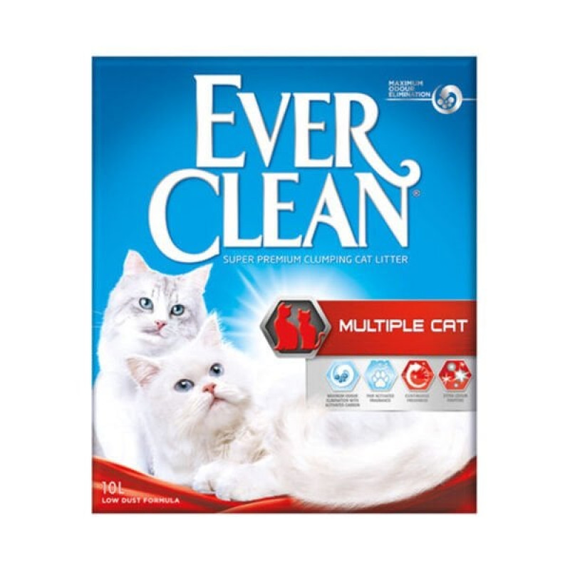 Ever Clean 10 Lt Multiple Cat | Doğal Kedi Kumu Ever Clean 10 Lt Multiple Cat | Doğal Kedi Kumu