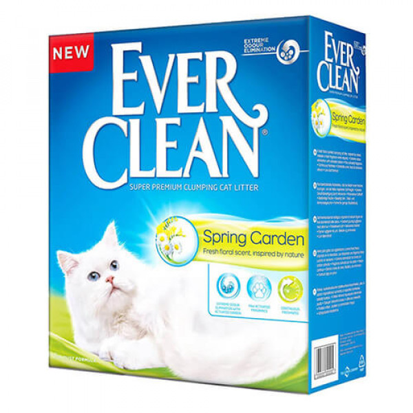 Ever Clean 2 Adet Spring Garden 6 Lt | Doğal Kedi Kumu