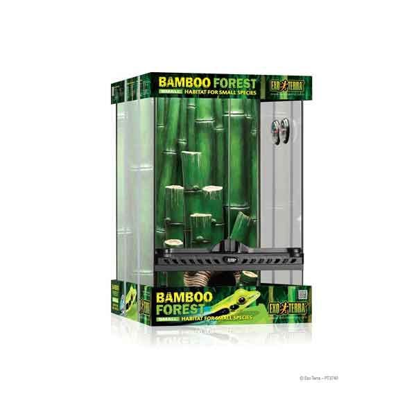 Exo Terra 30x30x45 Cm Bambu Teraryum | Cam Terraryum