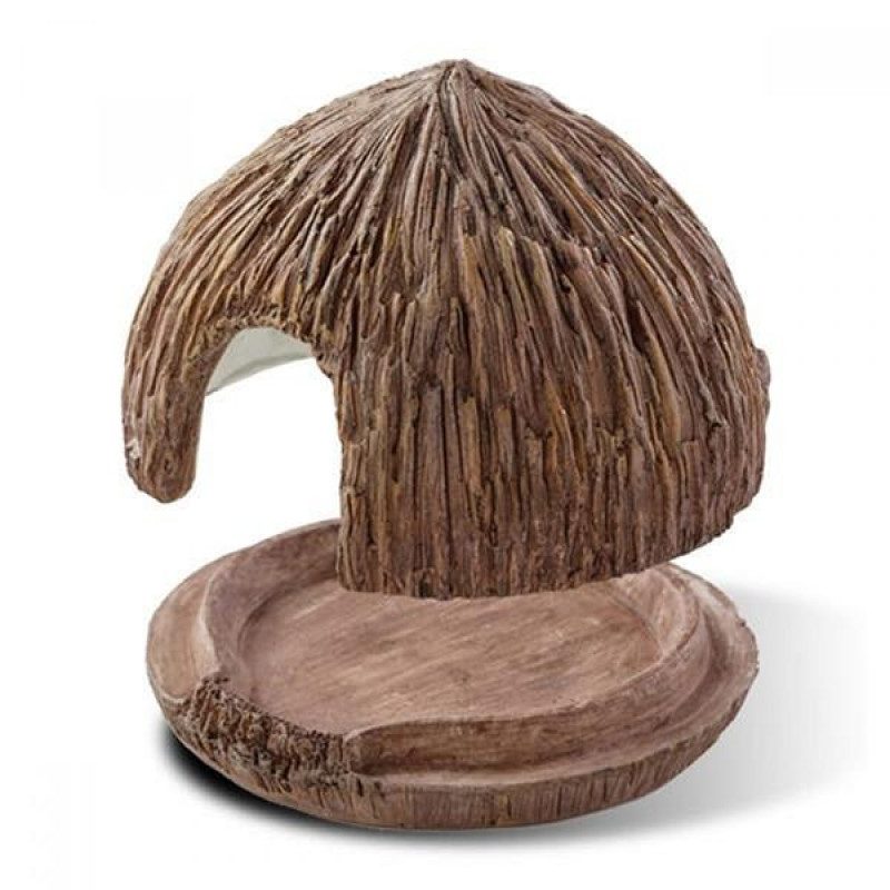 Exo Terra Coconut Cave Yuvalama ve Yumurtalama Postu | Kaplumbağa Yuvası