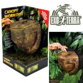 PT2825 Köşe Solucan Kabı Renkli | Kaplumbağa Yem Ve Su Kabı