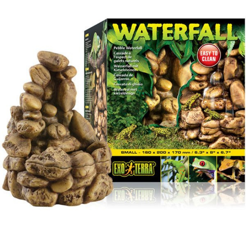 Exo Terra S Çakıl Taşı Yüzeyli Şelale | Kaplumbağa Su Şelalesi Exo Terra S Çakıl Taşı Yüzeyli Şelale | Kaplumbağa Su Şelalesi