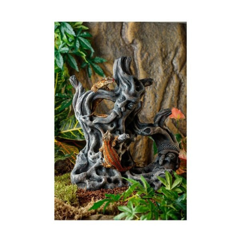 Exo Terra S Ex Tiki Dekor | Kaplumbağa Kaya Ve Ağaç