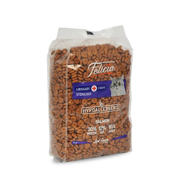 Felicia 1 Kg Urinary Care Adult Sterilised Salmon | Yavru Kedi Kuru Maması