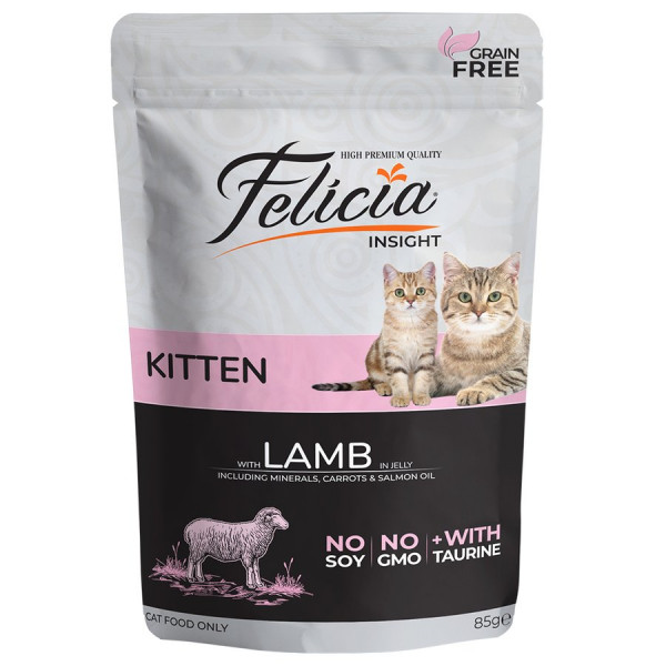 Felicia 85 Gr Kitten Lamb in Jelly