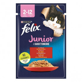 Felix 85 Gr Junior Jöleli Sığır | Yavru Kedi Maması Felix 85 Gr Junior Jöleli Sığır | Yavru Kedi Maması