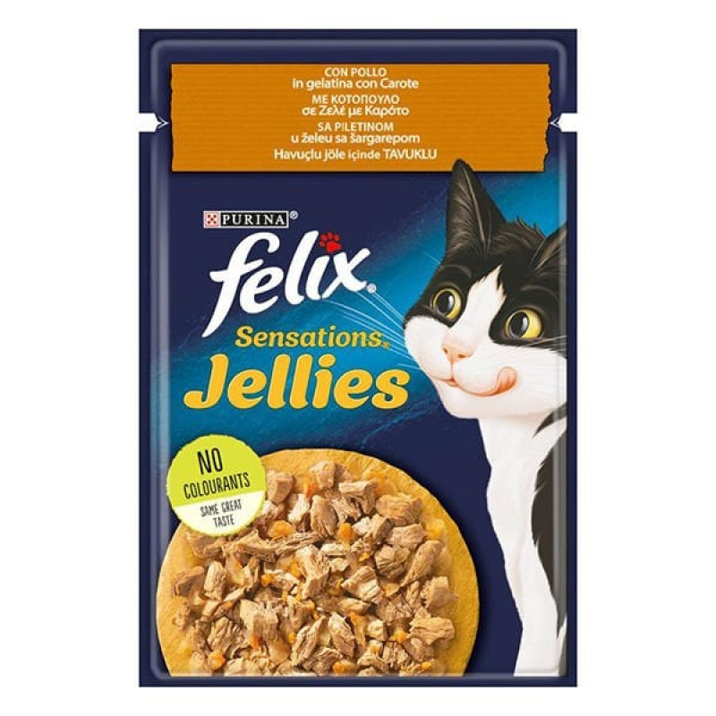 Felix 85 Gr Sensations Tavuklu | Yetişkin Kedi Maması Felix 85 Gr Sensations Tavuklu | Yetişkin Kedi Maması