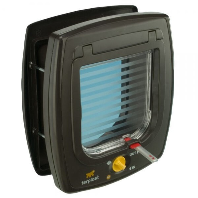 Ferplast 22x9x25 Cm Swing 5 Manyetik Kapı Kahverengi | Köpek Kapısı Ferplast 22x9x25 Cm Swing 5 Manyetik Kapı Kahverengi | Köpek Kapısı