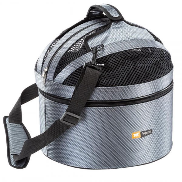 Ferplast 35x34 Cm Cocotte Fileli Taşıma Çantası Gri | Kedi Taşıma Çantası