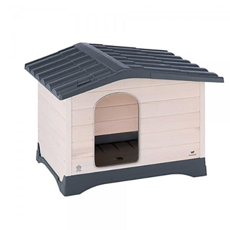 Ferplast 73x52x58cm Dog Lodge 90 Kulübe | Ahşap Köpek Kulubesi Ferplast 73x52x58cm Dog Lodge 90 Kulübe | Ahşap Köpek Kulubesi