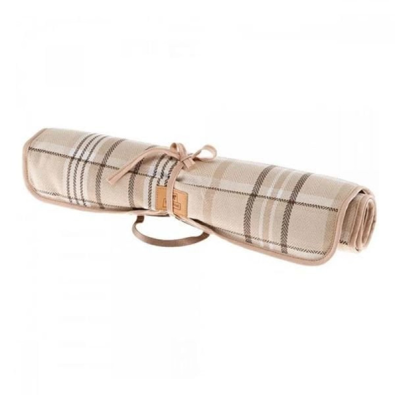 Ferplast 95x60 Cm Hamilton 100 Ekose Minder Kahverengi | Kumaş Köpek Yatağı