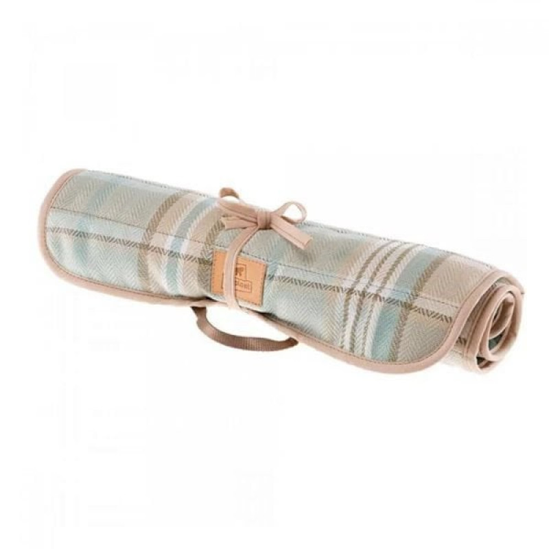 Ferplast 95x60 Cm Hamilton 100 Ekose Minder Yeşil | Kumaş Köpek Yatağı