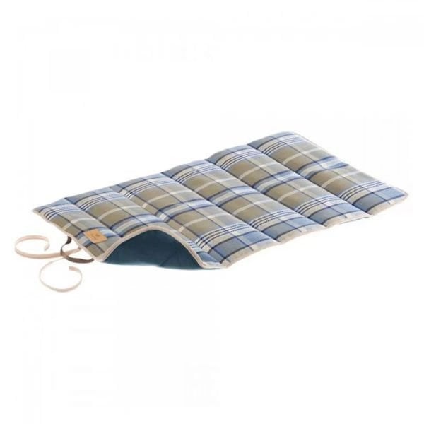 Ferplast 95x60 Cm Hamilton Ekose Minder Mavi | Kedi Minderi