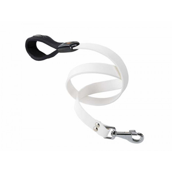 Ferplast Ergoflex G25/110 Lead Ayarlanabilir Tasma Beyaz | Köpek Gezdirme Tasması