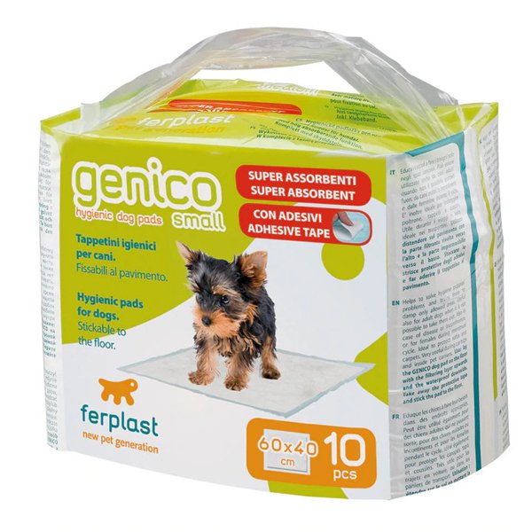 Ferplast Genico 10'lu S Emici Köpek Tuvalet Eğitim Pedi 60x40 Cm | Köpek Külodu Ve Pedi