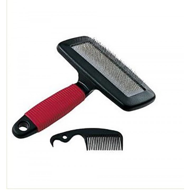 Ferplast Gro 5946 Tek Taraflı Soft Tarak Large | Plastik Saplı Tarak Ferplast Gro 5946 Tek Taraflı Soft Tarak Large | Plastik Saplı Tarak