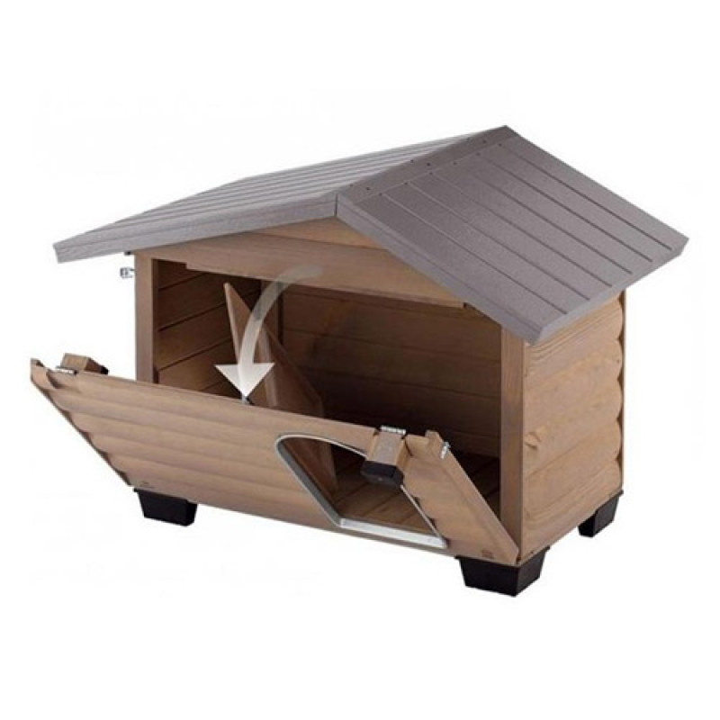 Ferplast Kennel Canada 6 | Ahşap Köpek Kulubesi Ferplast Kennel Canada 6 | Ahşap Köpek Kulubesi