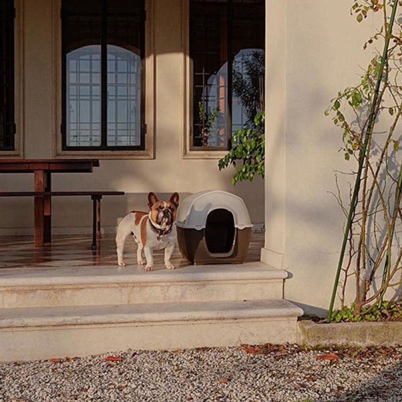 Ferplast Kenny 01 Köpek Kulübesi 50x78x50 Cm | Plastik Köpek Kulubesi