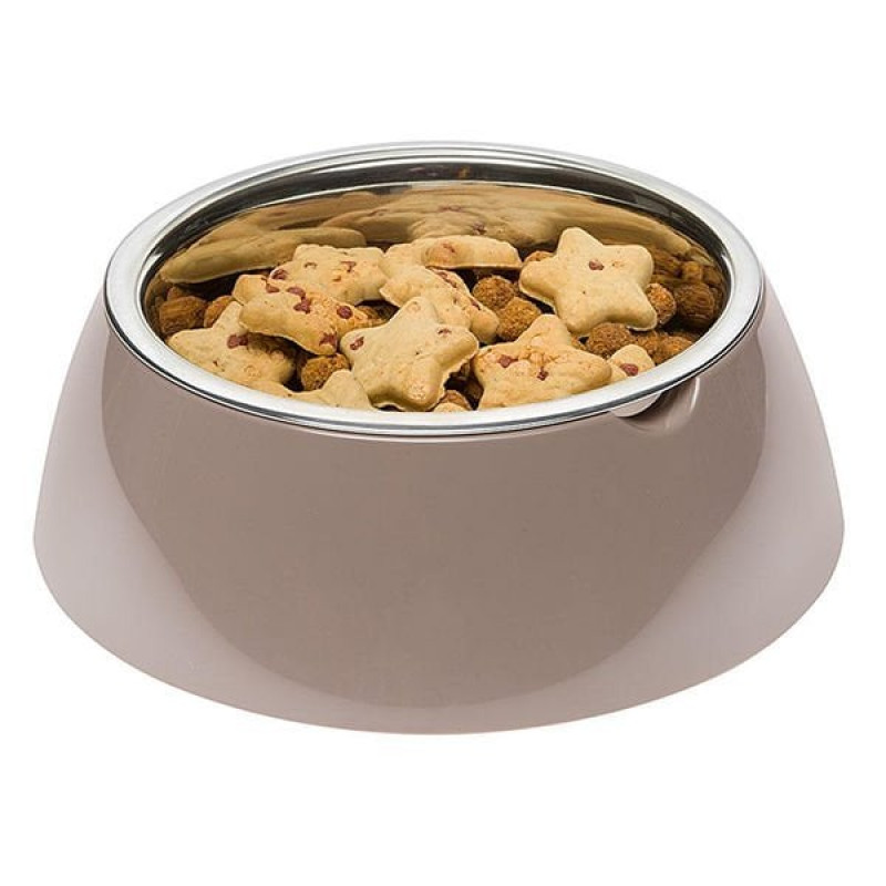 Ferplast Large Jolie Çelik Mama Ve Su Kabı Gri | Metal Mama Ve Su Kabı