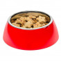Ferplast Large Jolie Çelik Mama Ve Su Kabı Kırmızı | Metal Mama Ve Su Kabı