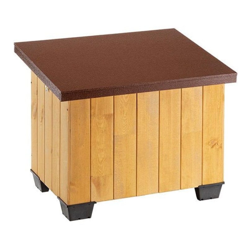 Ferplast M Baita 80 95.5x65x65.5 Cm | Ahşap Köpek Kulubesi