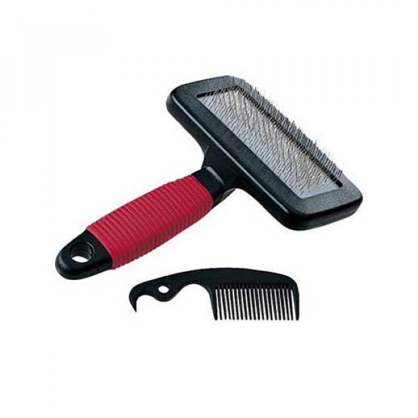 Ferplast M Gro 5944 Tek Taraflı Soft Tarak | Plastik Saplı Tarak