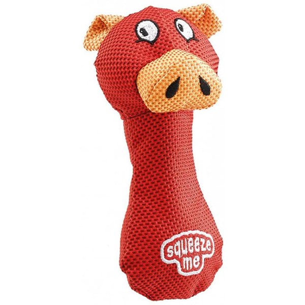 Ferplast PA 6535 8.5x7.5x18 cm Salamy Kumaş Domuz Kafası | Kumaş Ve Peluş Köpek Oyuncağı