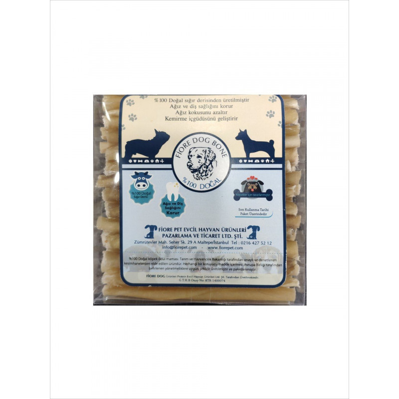 Fiore Dog 100 Adet Bone Beyaz Burgu Çubuk 5-6 Gr | Köpek Kemik Ödül Maması Fiore Dog 100 Adet Bone Beyaz Burgu Çubuk 5-6 Gr | Köpek Kemik Ödül Maması
