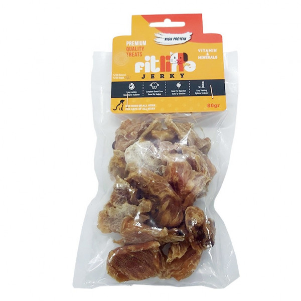 Fitline 80 Gr Kurutulmuş Tavuk Nugget | Kurutulmuş Köpek Ödül Maması