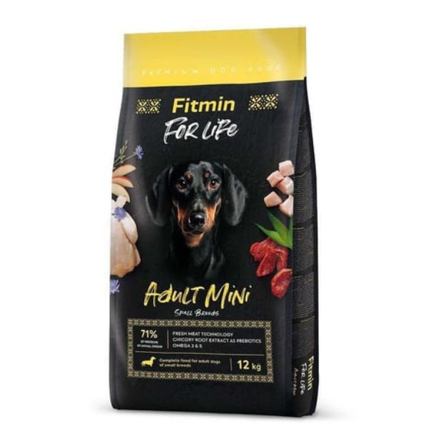 Fitmin 12 Kg For Life Mini Kümes Hayvanı | Yetişkin Köpek Kuru Maması
