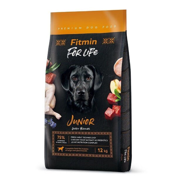 Fitmin For Life 12 Kg Junior Large Kümes Hayvanı | Yavru Köpek Kuru Maması
