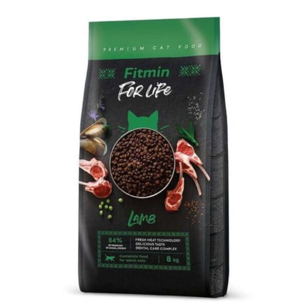 Fitmin For Life 8 Kg Kuzu | Kuzu Etli Kuru Kedi Maması