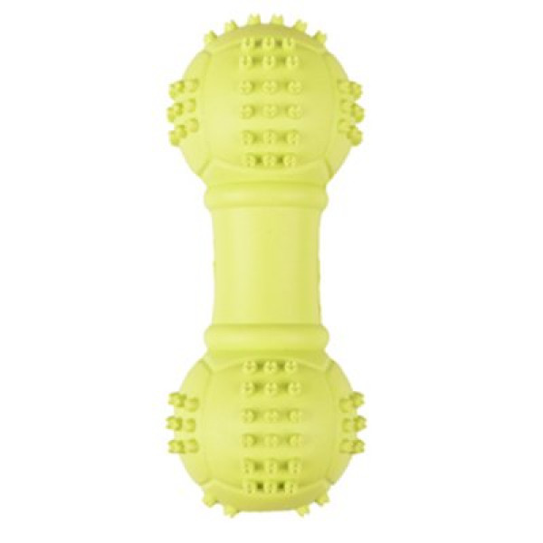 Flamingo 10 Cm Scrum Dumbell Oyuncak Yeşil | Köpek Çiğneme