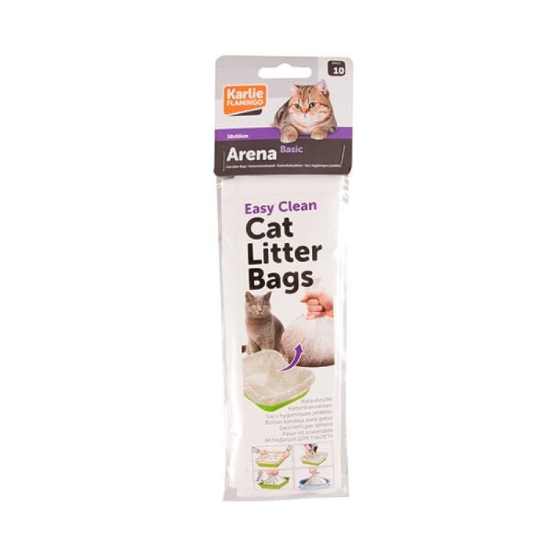 Flamingo 10'lu Basic Tuvalet Poşeti 30x50 Cm | Kedi Kumu Torbası Flamingo 10'lu Basic Tuvalet Poşeti 30x50 Cm | Kedi Kumu Torbası