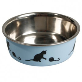 11 cm Bella Mama Ve Su Kabı Mavi | Metal Mama Ve Su Kabı 11 cm Bella Mama Ve Su Kabı Mavi | Metal Mama Ve Su Kabı