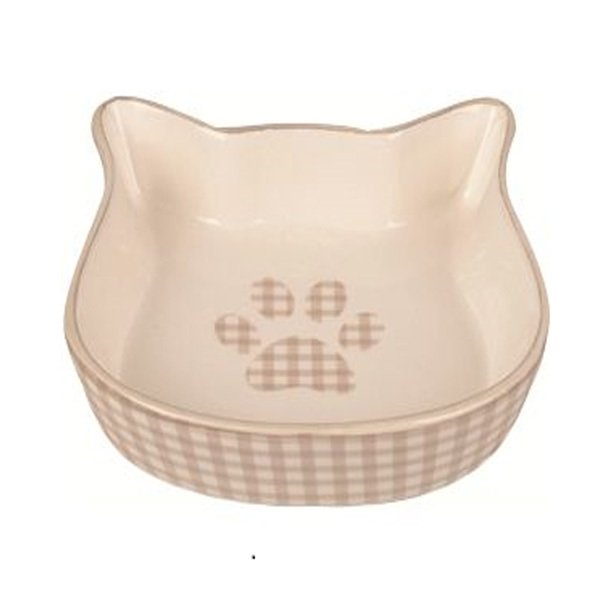 Flamingo 12.5 cm Mylo Seramik Şekilli Mama Kabı 220 ml | Seramik Mama Ve Su Kabı