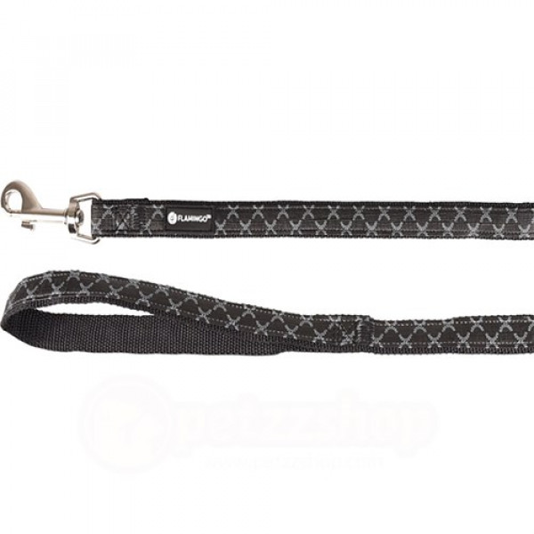 Flamingo 120 Cm Odin Gezdirme Kayışı Siyah 15 Mm | Köpek Gezdirme Tasması