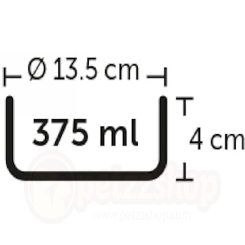 Flamingo 13 cm Porselen Mama Kabı | Seramik Mama Ve Su Kabı
