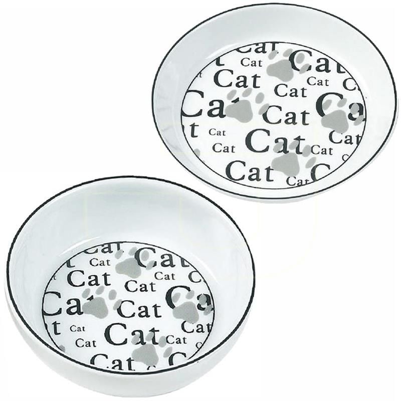 Flamingo 13 cm Porselen Mama Kabı | Seramik Mama Ve Su Kabı