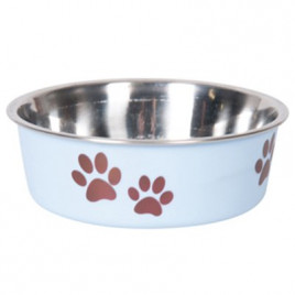 14 cm Bella Mama Kabı Açık Mavi | Metal Mama Ve Su Kabı 14 cm Bella Mama Kabı Açık Mavi | Metal Mama Ve Su Kabı