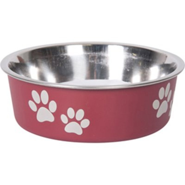 Flamingo 14 cm Bella Mama Kabı Kırmızı | Metal Mama Ve Su Kabı