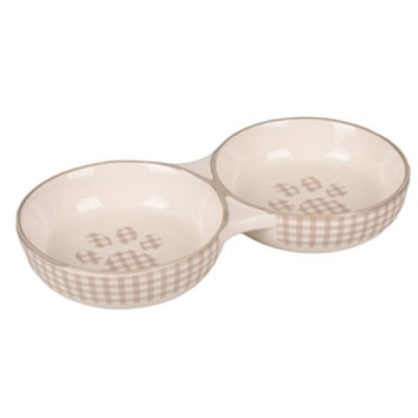 Flamingo 145 Ml Mylo Seramik 2'Li Mama Ve Su Kabı | İkili Mama Ve Su Kabı