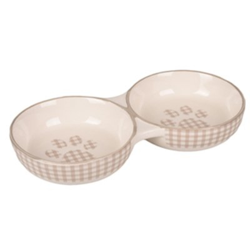 Flamingo 145 Ml Mylo Seramik 2'Li Mama Ve Su Kabı | İkili Mama Ve Su Kabı Flamingo 145 Ml Mylo Seramik 2'Li Mama Ve Su Kabı | İkili Mama Ve Su Kabı