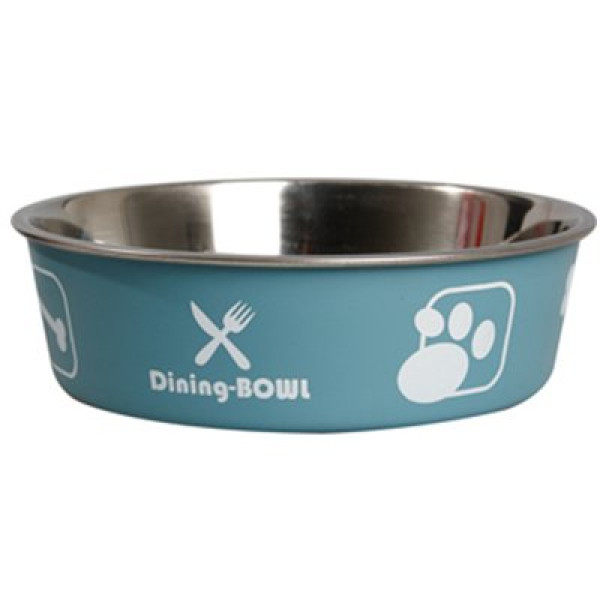 Flamingo 17 cm Bella Metal Mama Kabı Mavi | Metal Mama Ve Su Kabı