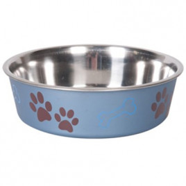 17 cm Bella Metal Mama Kabı Mavi | Metal Mama Ve Su Kabı 17 cm Bella Metal Mama Kabı Mavi | Metal Mama Ve Su Kabı