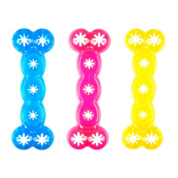 Flamingo 18 cm Renkli Halter Oyuncak | Kauçuk Ve Plastik Köpek Oyuncağı