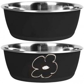 1900 ml Weritable Çelik Mama Kabı Siyah | Metal Mama Ve Su Kabı 1900 ml Weritable Çelik Mama Kabı Siyah | Metal Mama Ve Su Kabı